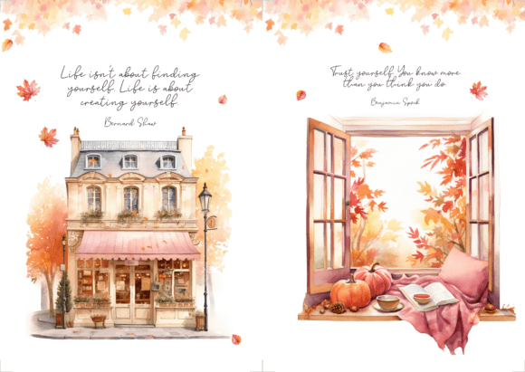 Autumn Planner Sticker Sheet: A Versatile Tool for Seasonal Creativity