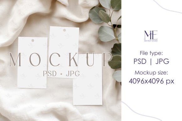 Elevate Your Brand Identity: A Comprehensive Guide to Using Gift Tag and Favor Tag Mockups