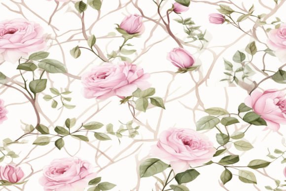 Evaluating the Watercolor Rose Seamless Pattern for Creative Projects