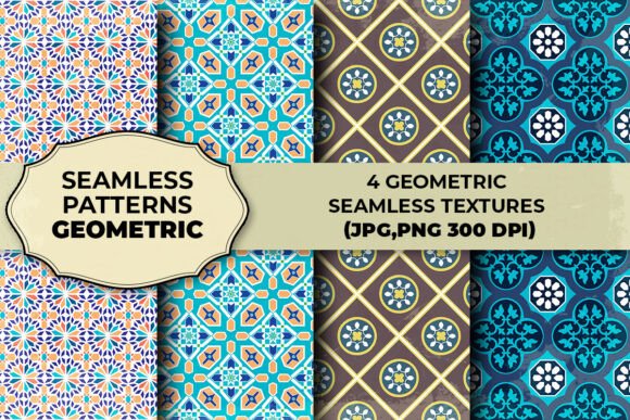 Geometric Seamless Patterns: A Modern Design Asset for Creative Projects