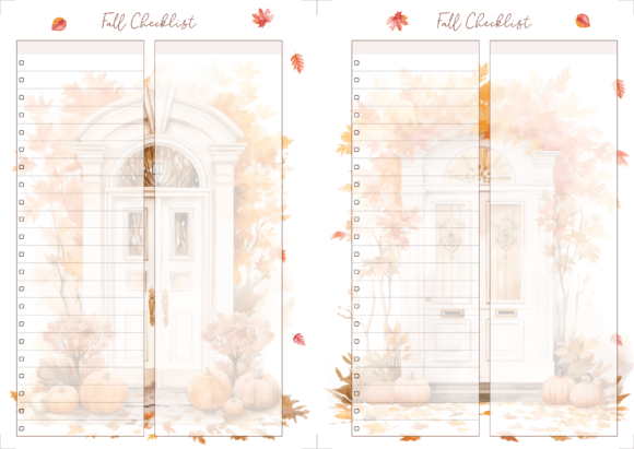 Get Organized with Fall Checklist Paper: A Versatile Tool for Creative and Practical Use
