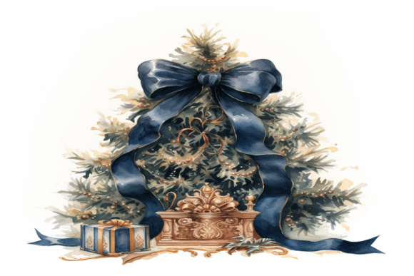 The Timeless Charm of Watercolor Christmas Tree Backgrounds for Creative Projects