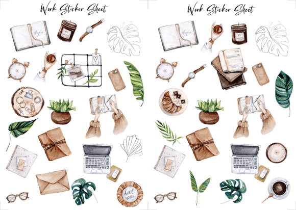 Work Sticker Sheet Planner: Unleash Your Creative Potential